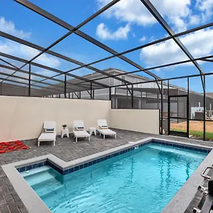 Townhome Wprivate Pool & Themed Rooms, Near Wdw Holiday home
